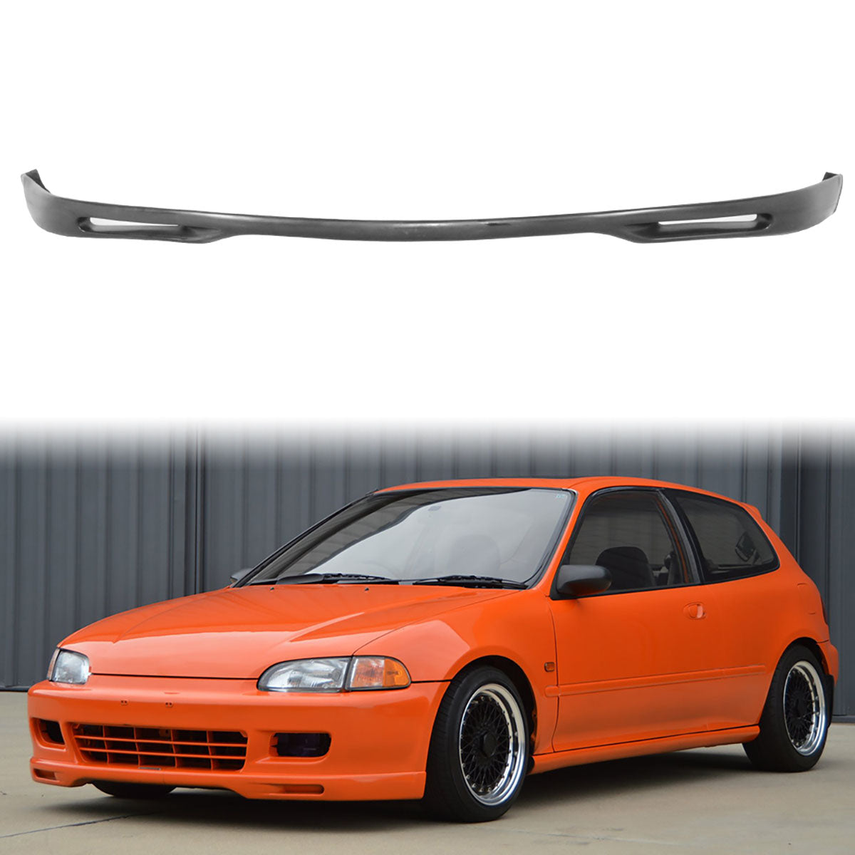 1992-1995 Honda Civic EG 2Dr 3Dr WW Style Front Bumper Lip Spoiler PU