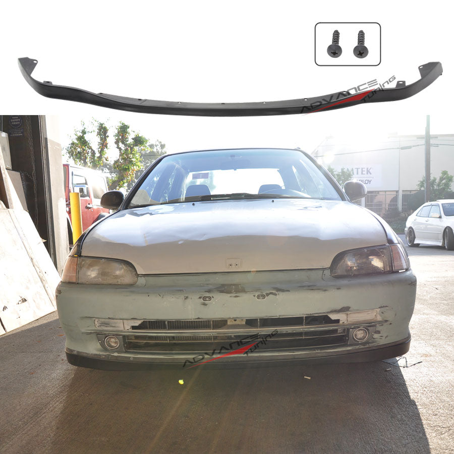1992-1995 Honda Civic EG SIR OE Style Front Bumper Lip PU