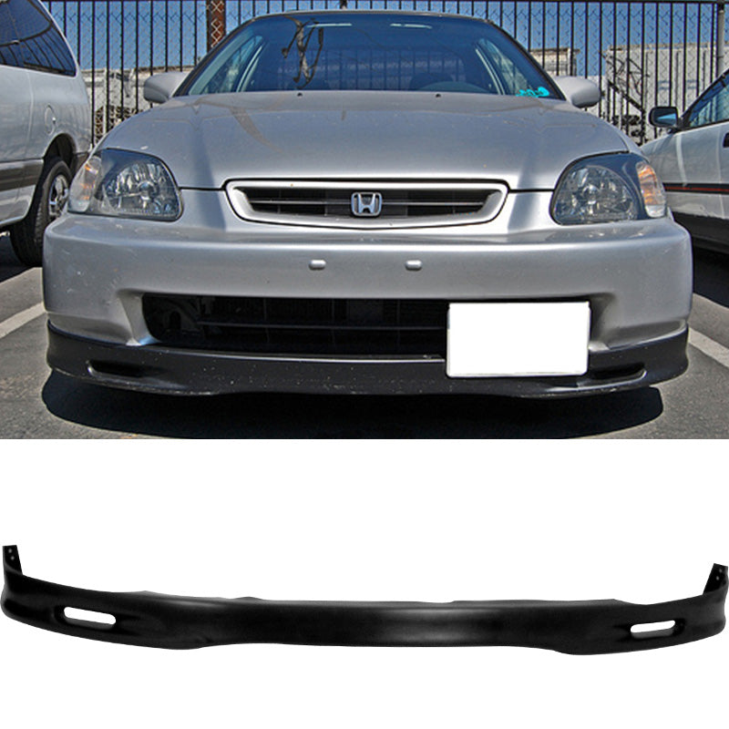 1996-1998 Honda Civic EK Car Front Bumper Lip Spoiler PU