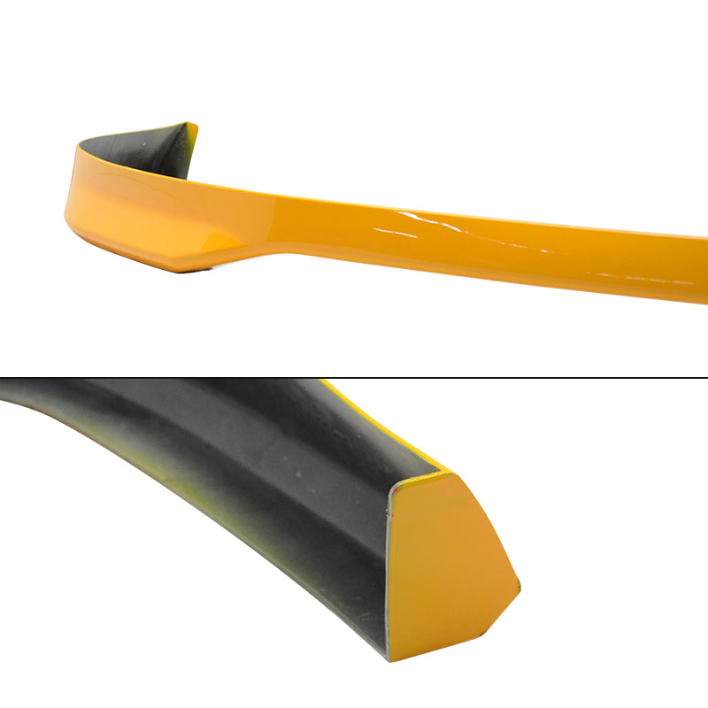 1996-1998 Honda Civic EK 2Dr Type R Painted Orange Front Bumper Lip PU