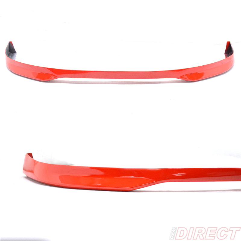 1996-1998 Honda Civic EK T-R Type R Painted Red Front Lip Splitter PU