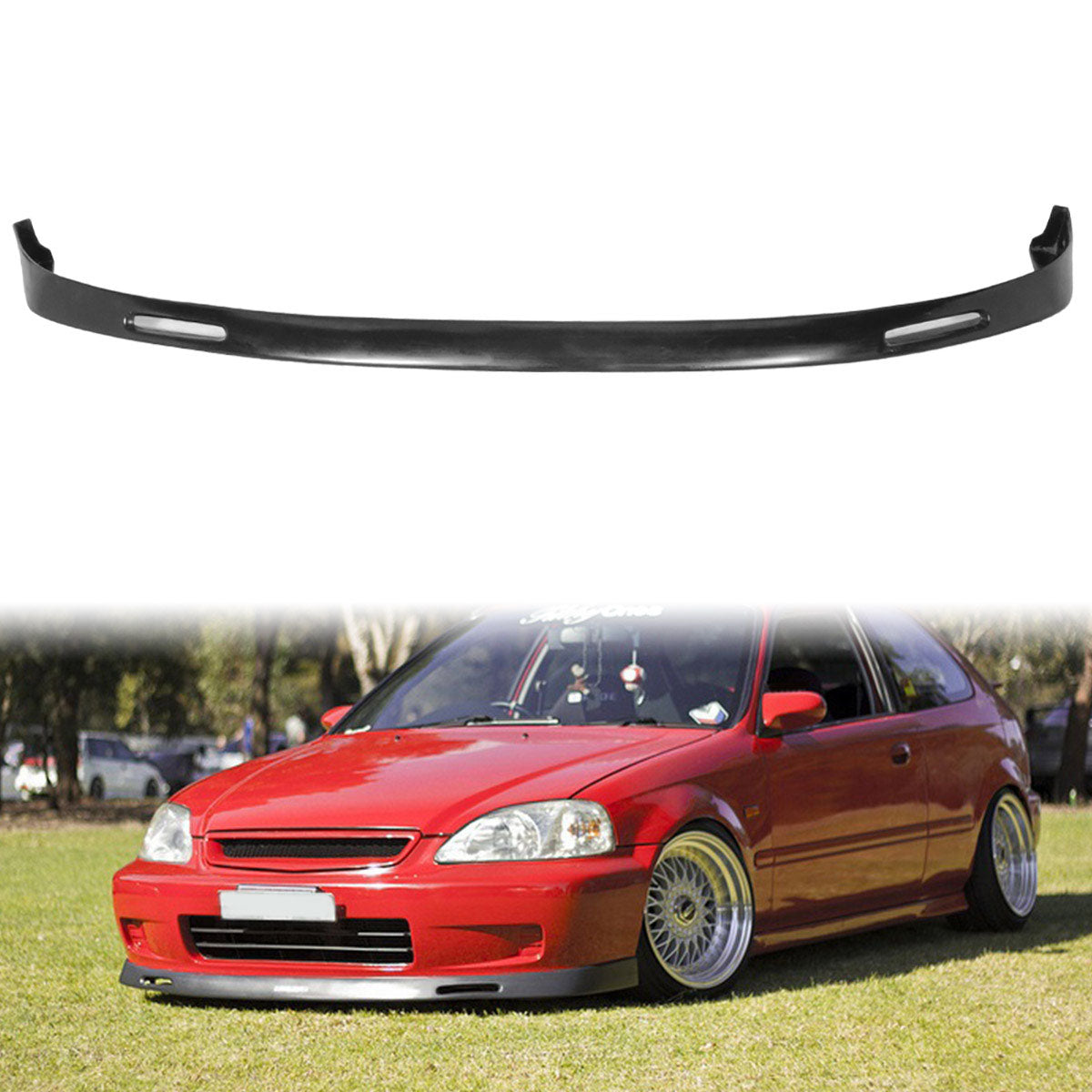 1999-2000 Honda Civic OE Style Front Bumper Lip PU