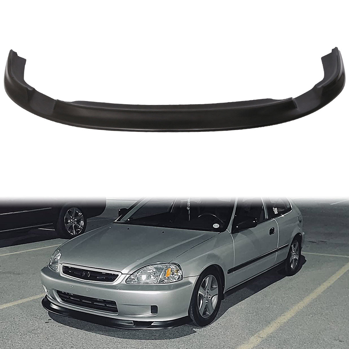 1999-2000 Honda Civic OE Style Front Bumper Lip PU