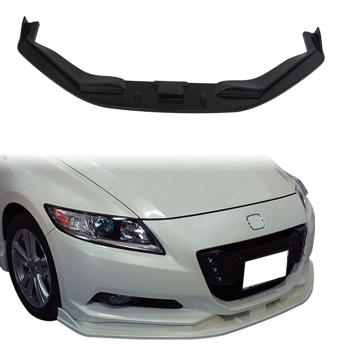 2011-2012 Honda CR-Z A Type Unpainted Front Bumper Lip Spoiler ABS