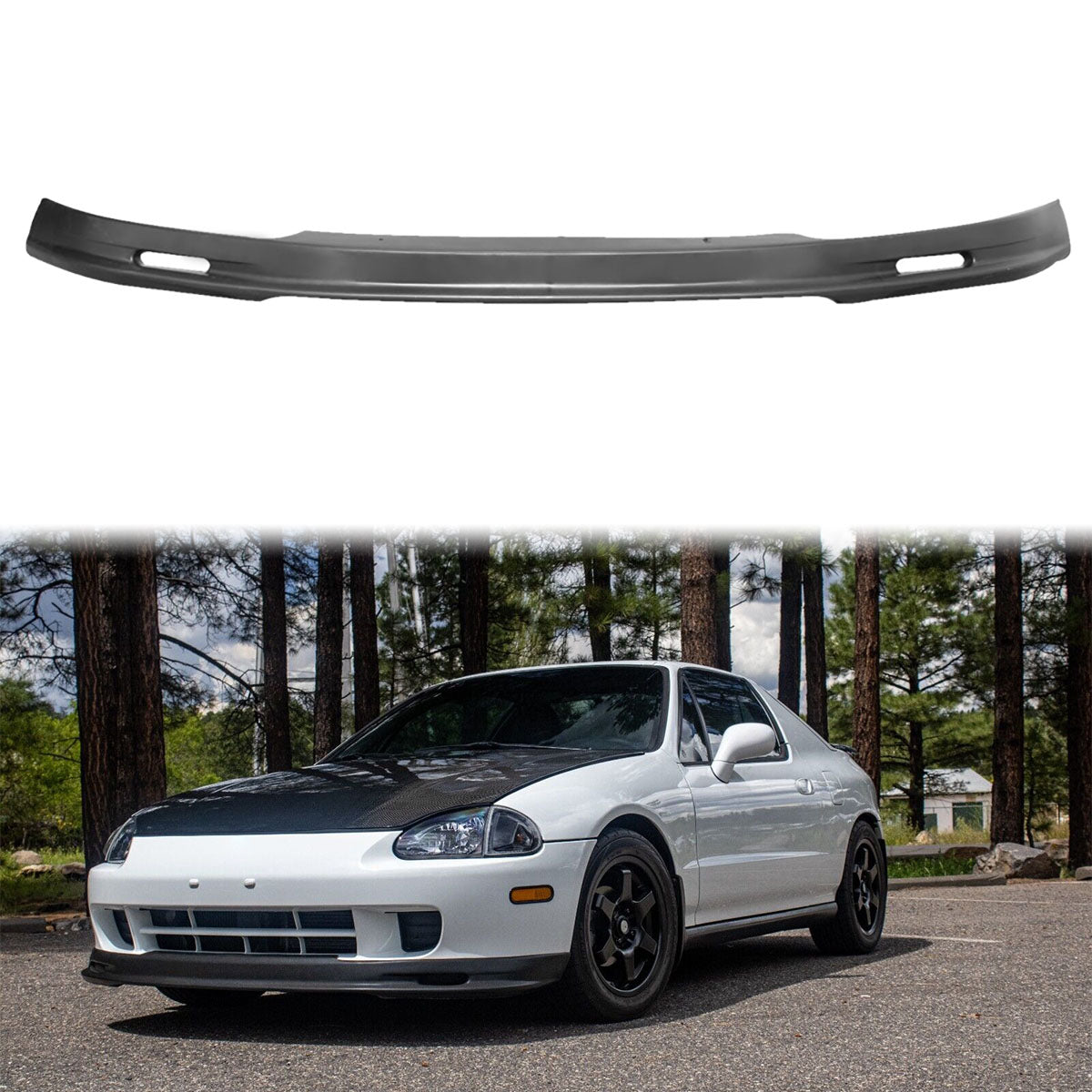 1993-1997 Honda Del Sol JDM Mug Style Front Bumper Lip
