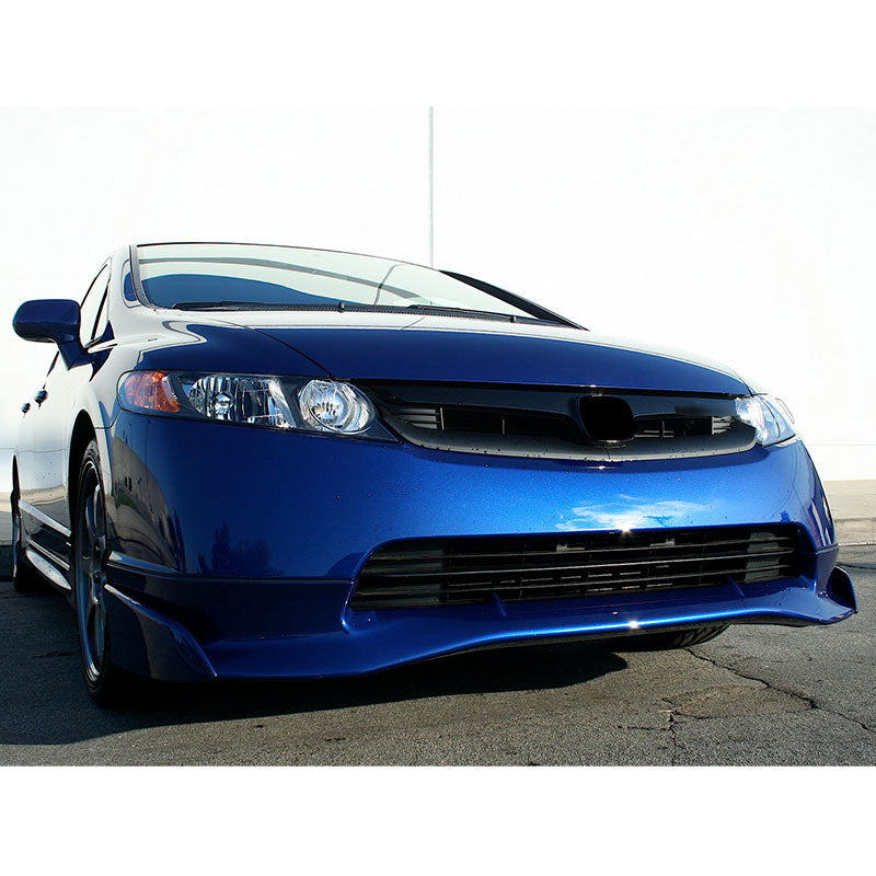 2006-2008 Honda Civic 4Dr Sedan Front Bumper Lip Mugen SI Style PU