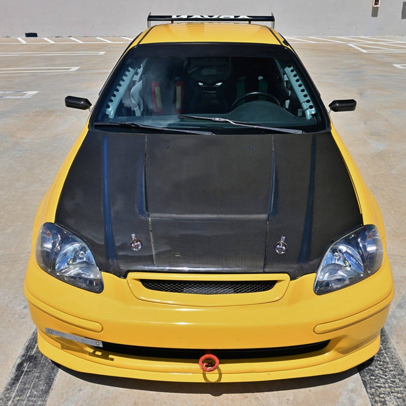1996-1998 Honda Civic OEM SIR2 JDM Sir Style PU Front Bumper Lip