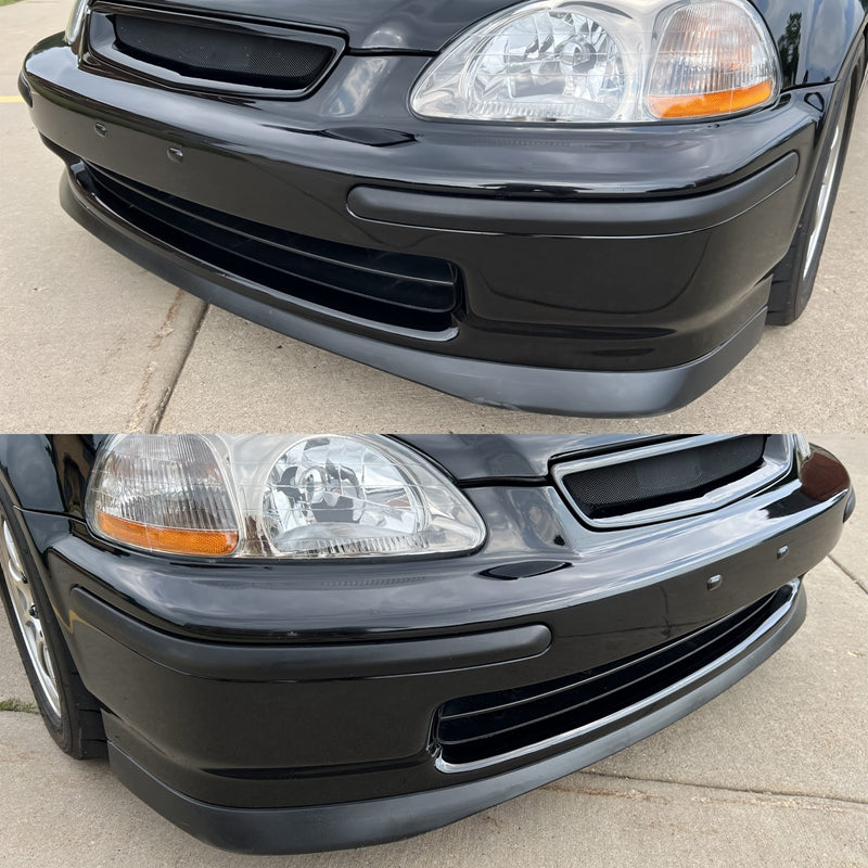 1996-1998 Honda Civic OEM SIR2 JDM Sir Style PU Front Bumper Lip