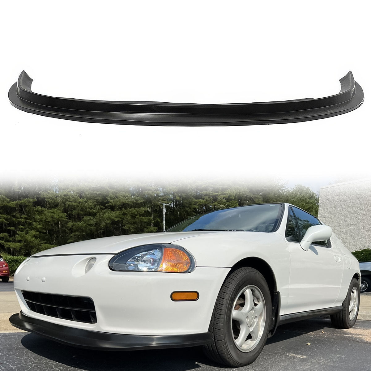 1993-1995 Honda Civic del Sol Unpainted Front Bumper Lip Spoiler PU