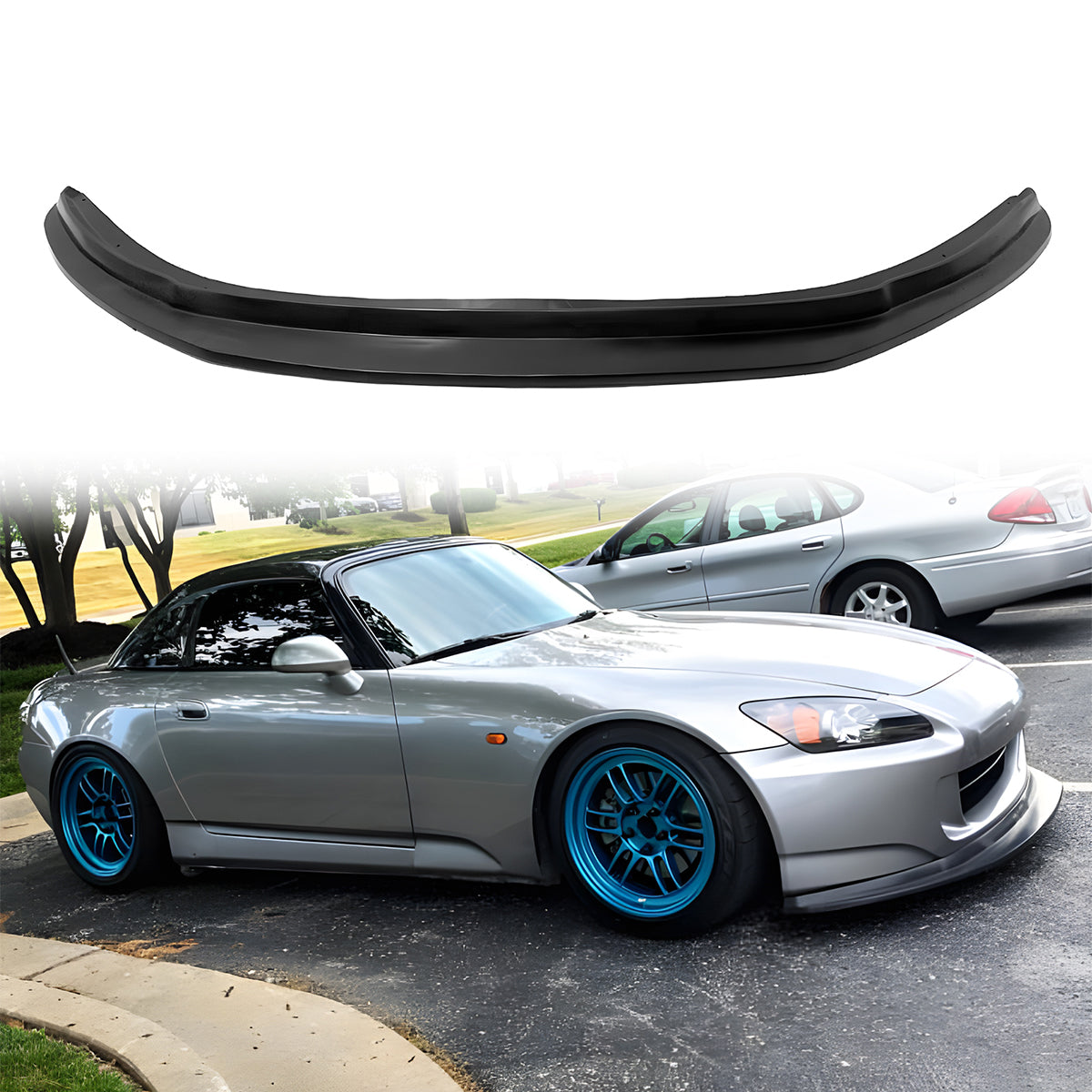 2004-2009 Honda S2000 AP2 MDA Track Spec Style Front Lip Unpainted PU