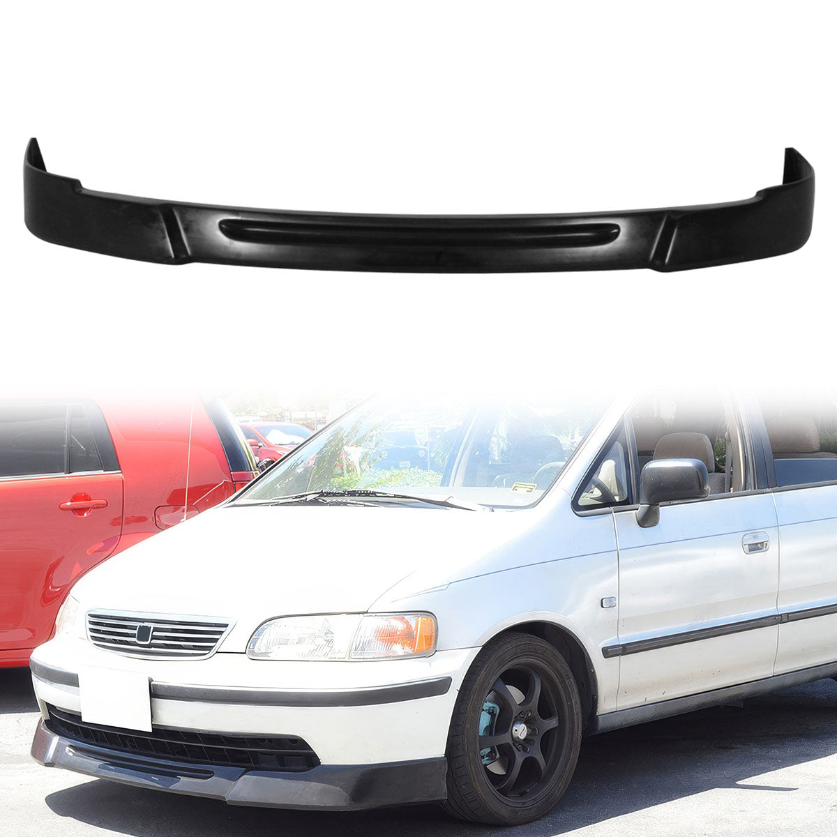 1994-1996 Honda Odyssey 5Dr JDM OE Style Front Bumper Lip Spoiler PU