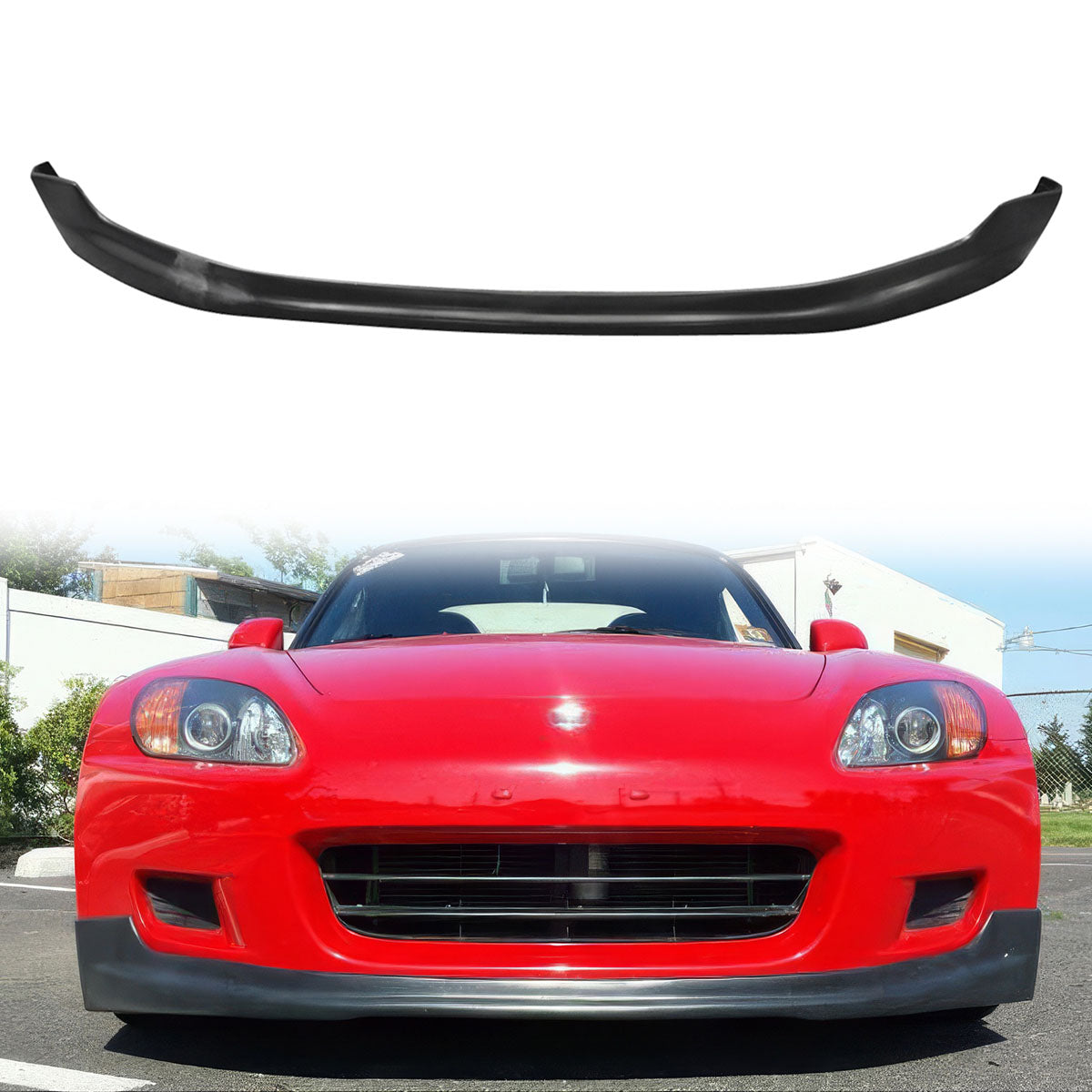 2000-2003 Honda S2000 AP1 2Dr Convertible GRS Style Front Lip PU