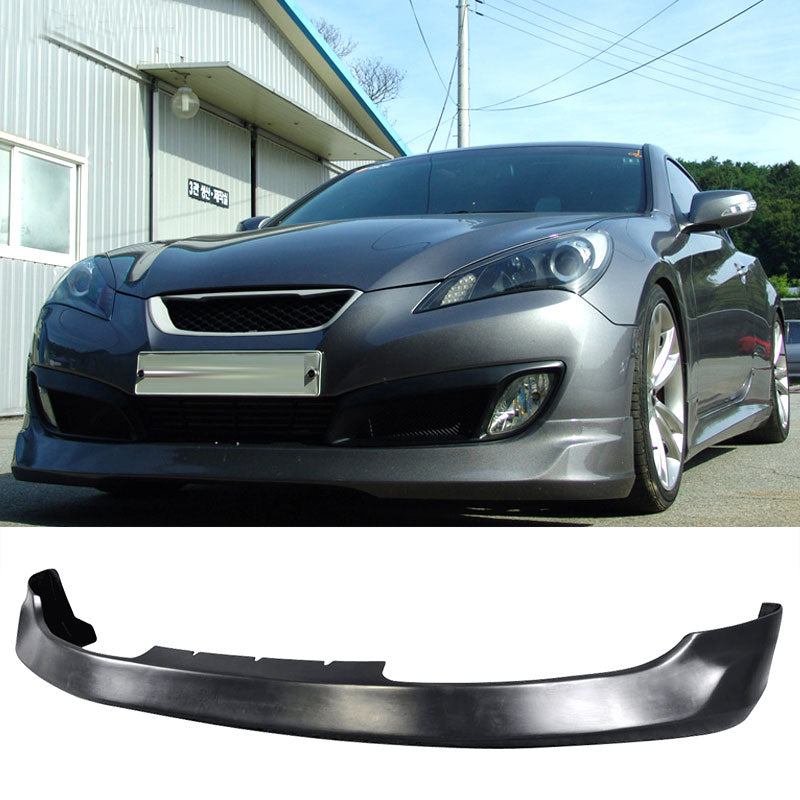 2010-2012 Hyundai Genesis Coupe 2Dr MS Style Front Bumper Lip PU
