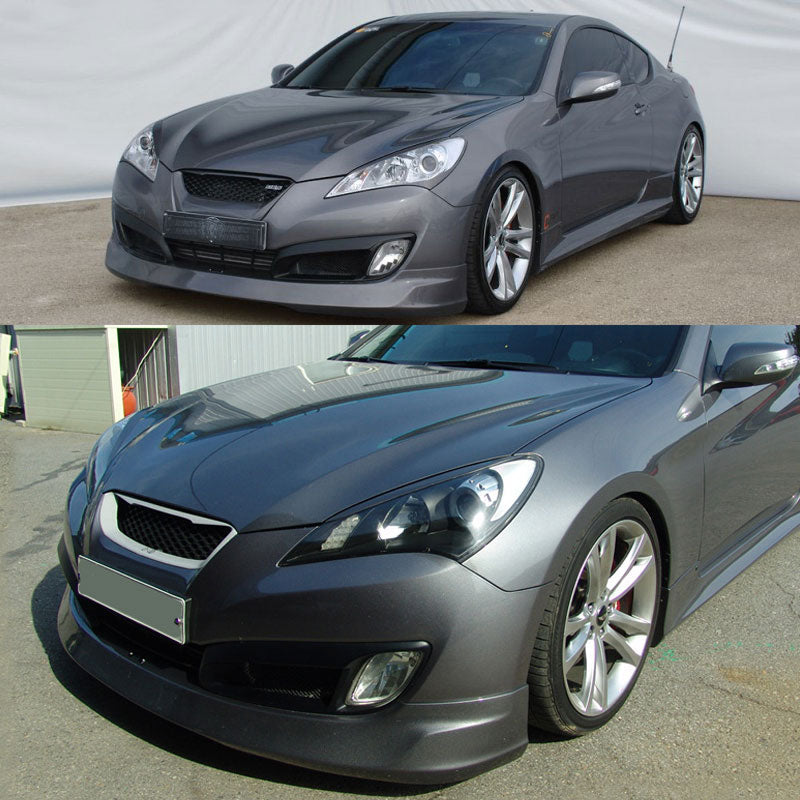 2010-2012 Hyundai Genesis Coupe 2Dr MS Style Front Bumper Lip PU