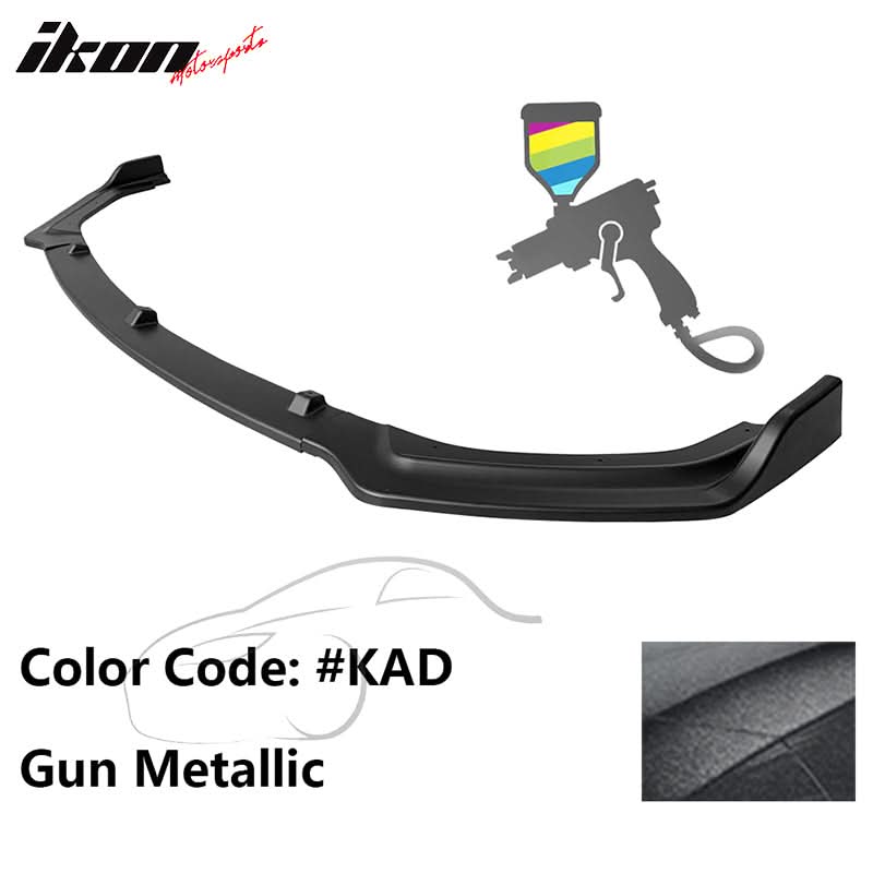 2018-2022 Infiniti Q50 Base Premium Painted Front Bumper Lip 3PC