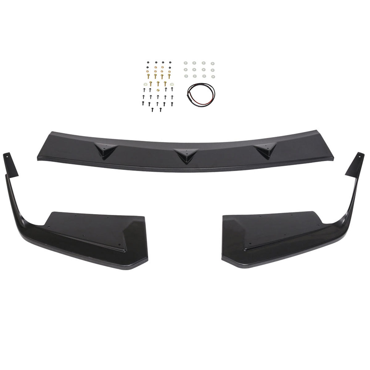 2014-2017 Infiniti Q50 Q50S Sport Model Painted Front Bumper Lip ABS