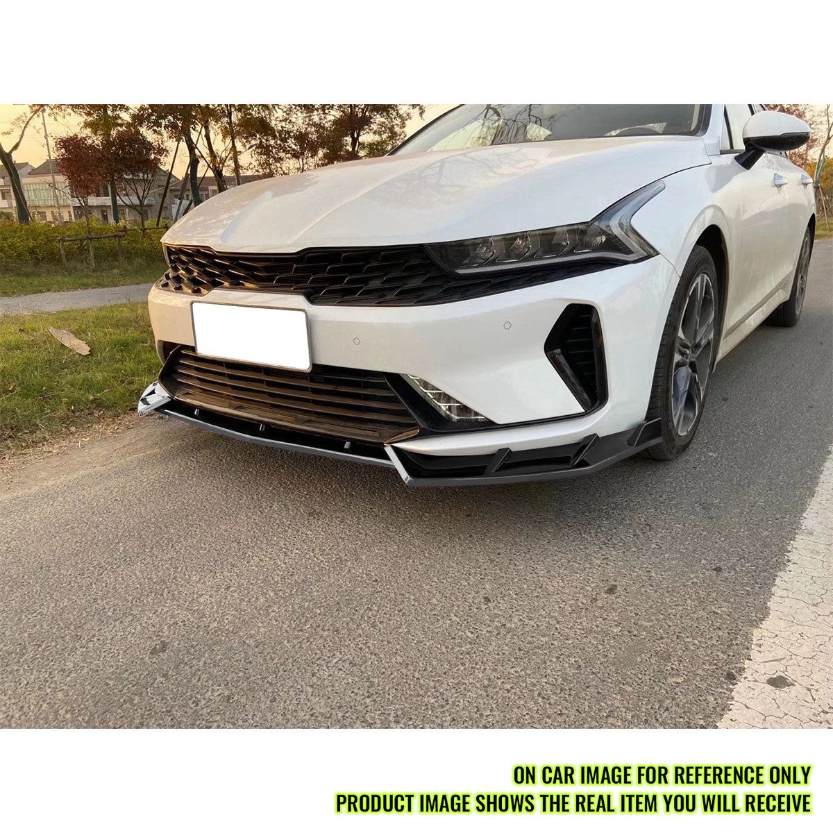 2021-2023 Kia K5 IKON Style 3PCS Front Bumper Lip Spoiler PP