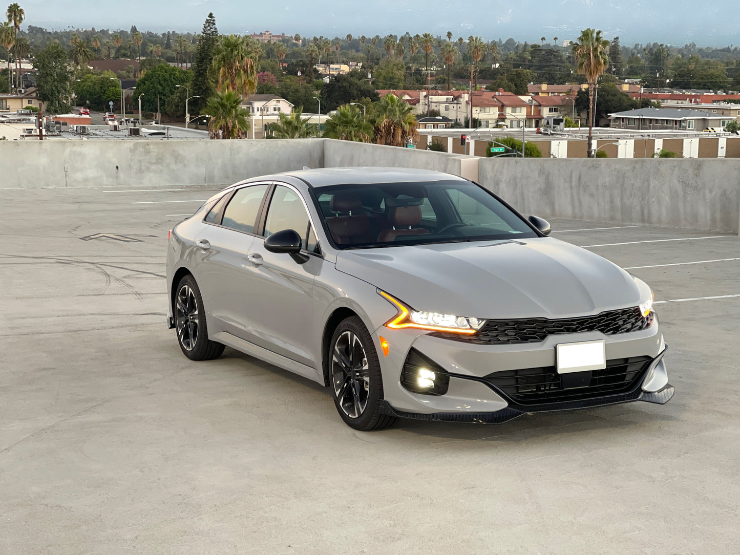 2021-2024 Kia K5 GT-Line Front Lip Spoiler RD Style PP