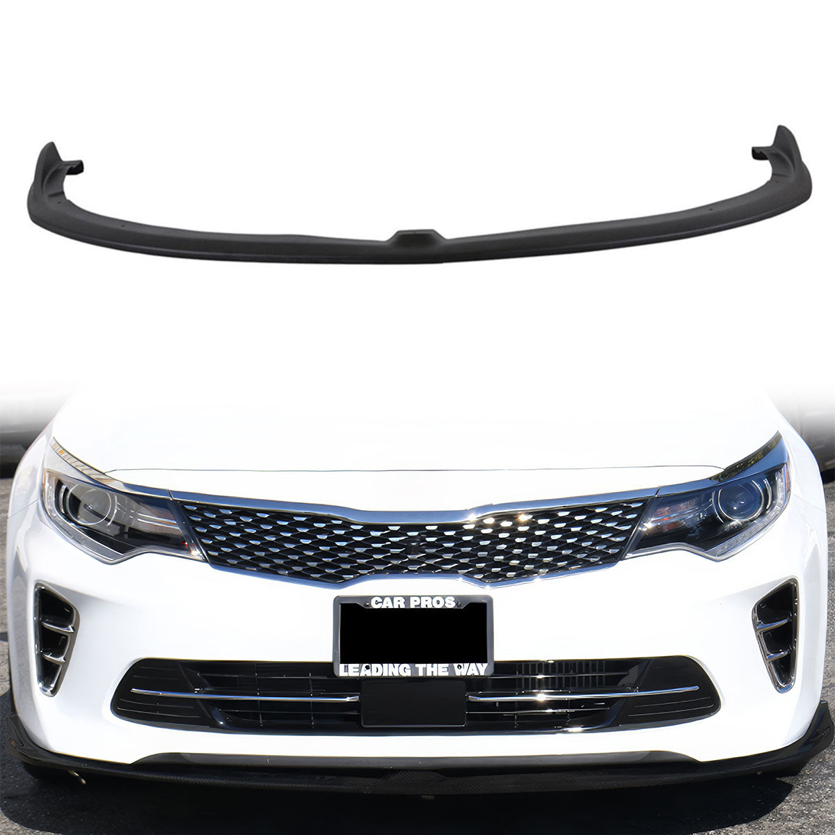 2016-2018 Kia Optima CS Style Front Bumper Lip Chin Spoiler PU