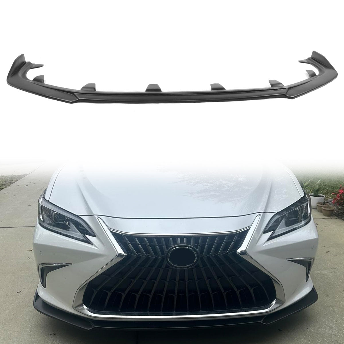 2019-2025 Lexus ES350 ES300h IKON Style Painted Front Bumper Lip PP