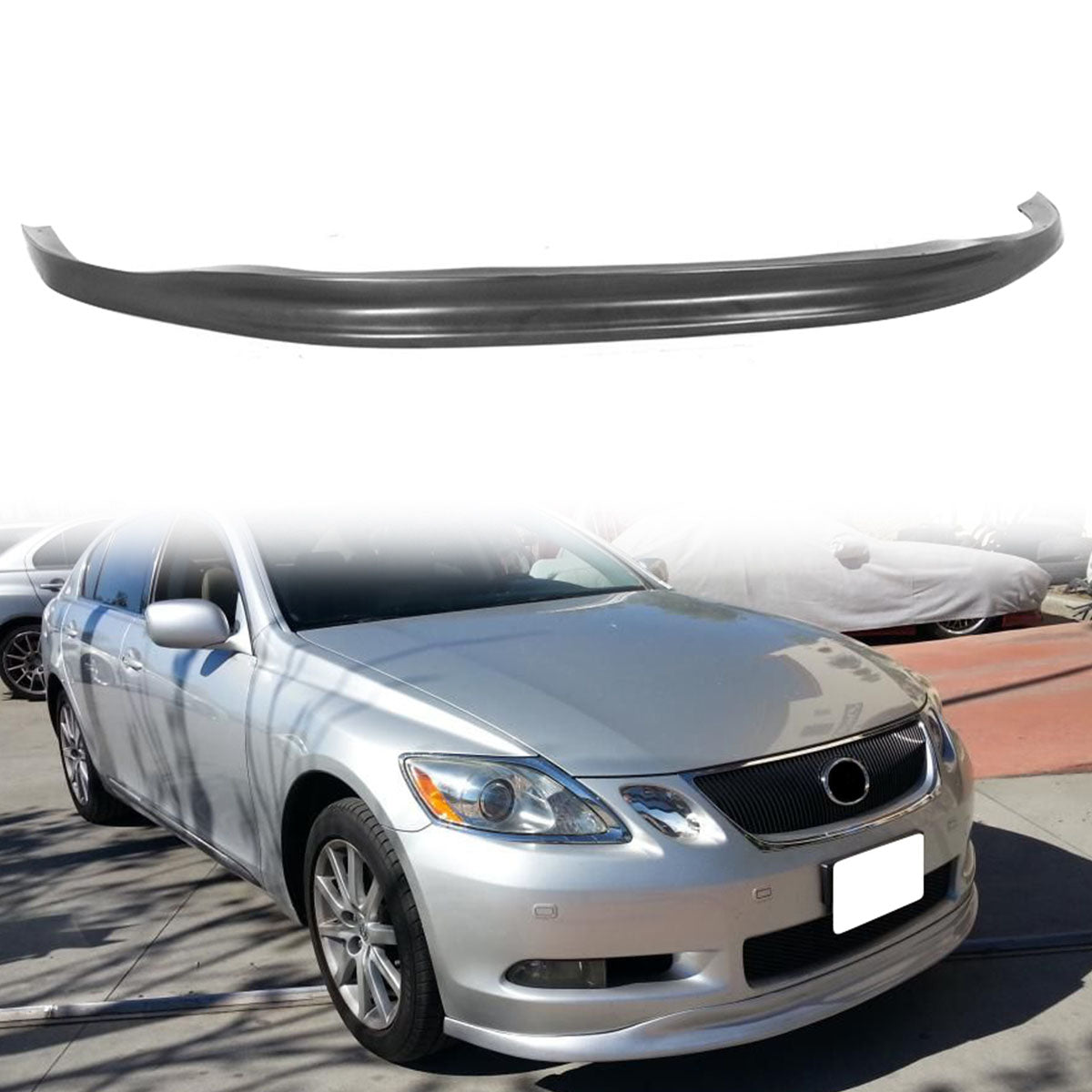 2006-2007 Lexus GS300 GS350 GS430 Sedan TTE Style Front Bumper Lip PU