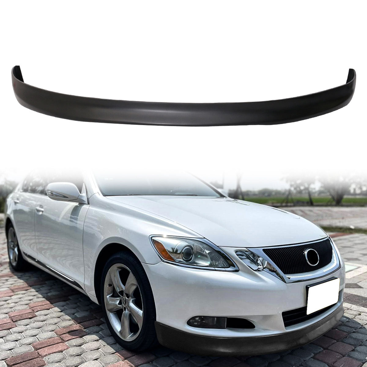 2008-2011 Lexus GS460 GS350 4Dr Sedan VTX Style Front Bumper Lip