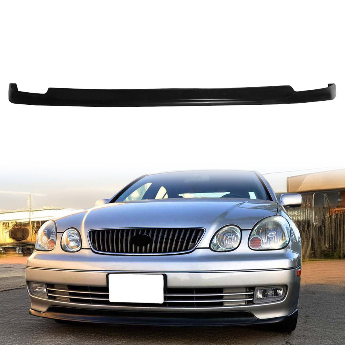 1998-2005 Lexus GS300 GS400 Aero TTE Style Front Bumper Lip PU