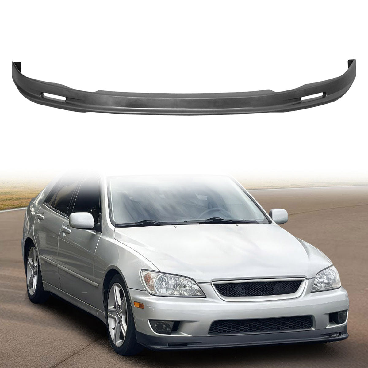 2001-2005 Lexus IS300 Sedan XE10 Mugen Style Front Bumper Lip PP