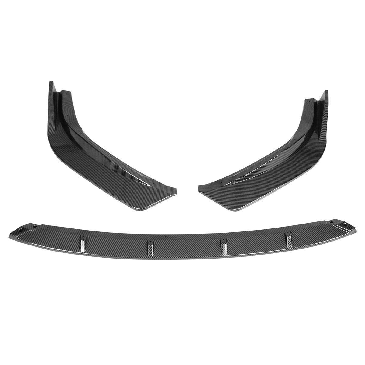 2014-2016 Lexus IS F Sport IKON Style Front Bumper Lip Spoiler 3PCS