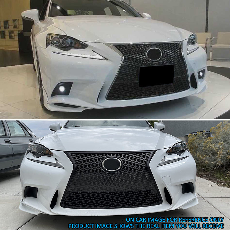 2014-2016 Lexus IS Model TR-D Style Front Bumper Lip Splitters 2PC