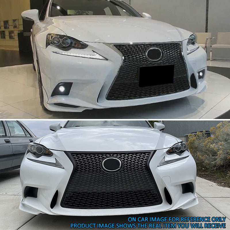 2014-2016 Lexus IS Model TR-D Style Front Bumper Lip Splitters 2PC