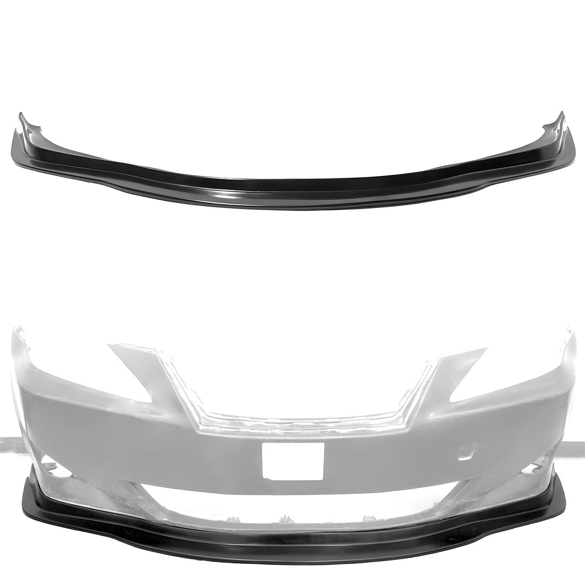 2006-2008 Lexus IS250 IS350 MDA Style Front Lip Bumper Guard Splitter