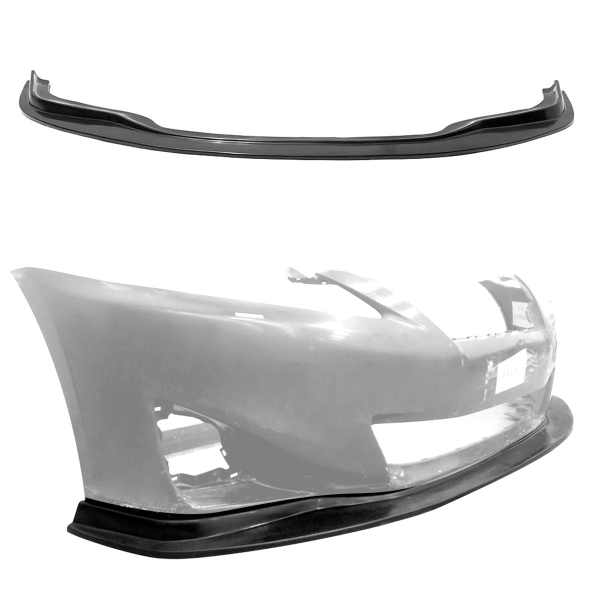 2011-2013 Lexus IS250 IS350 4Dr MDA Style Front Bumper Lip Splitter PU