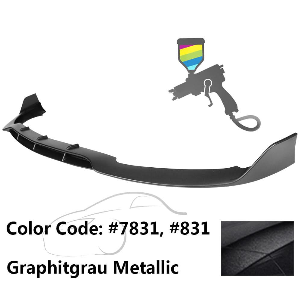 2015-2020 Benz W205 AP Style Painted Front Bumper Lip Spoiler PP