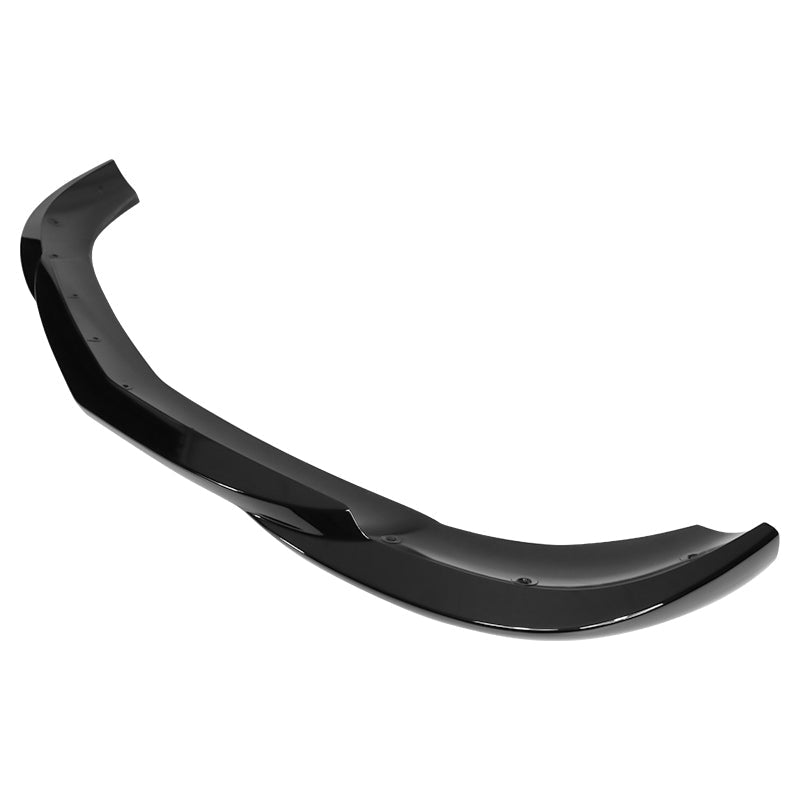 2012-2014 Benz W204 C Class GH Style Gloss Black Front Bumper Lip ABS