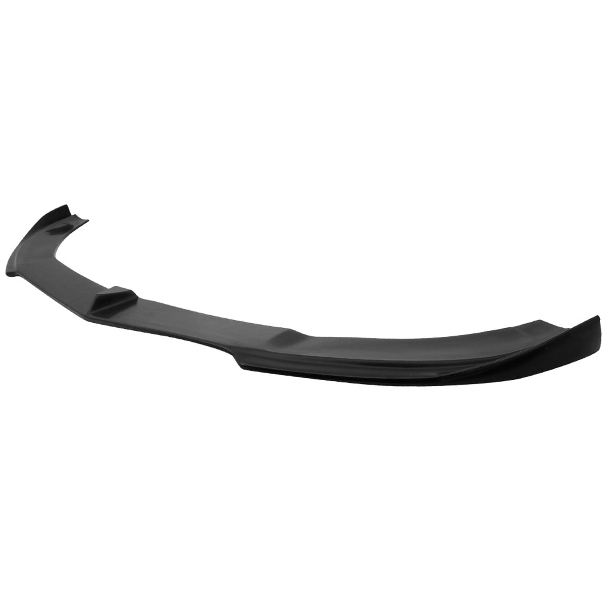 2015-2018 Benz W205 Sport DP Style Unpainted Black Front Bumper Lip PU