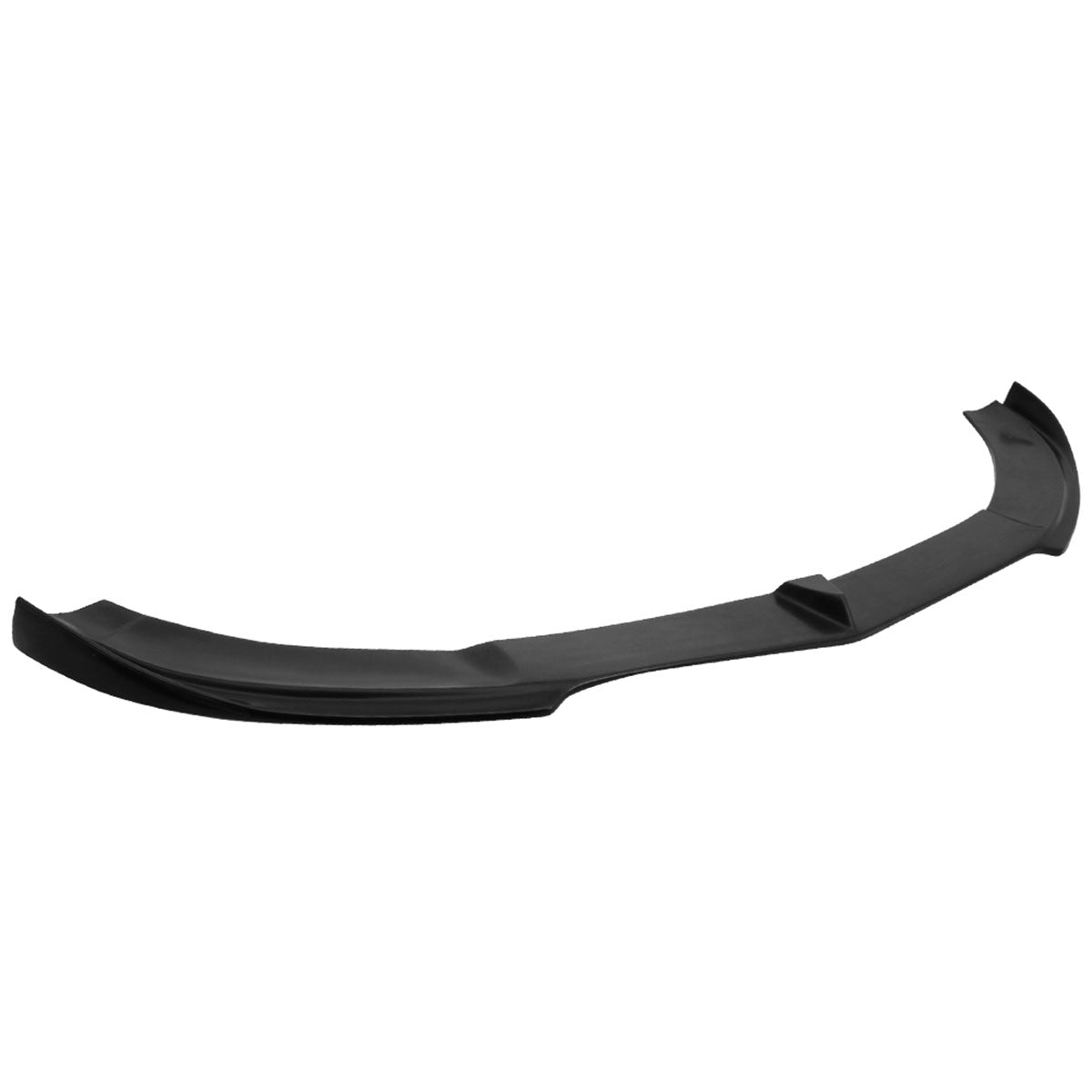 2015-2018 Benz W205 Sport DP Style Unpainted Black Front Bumper Lip PU
