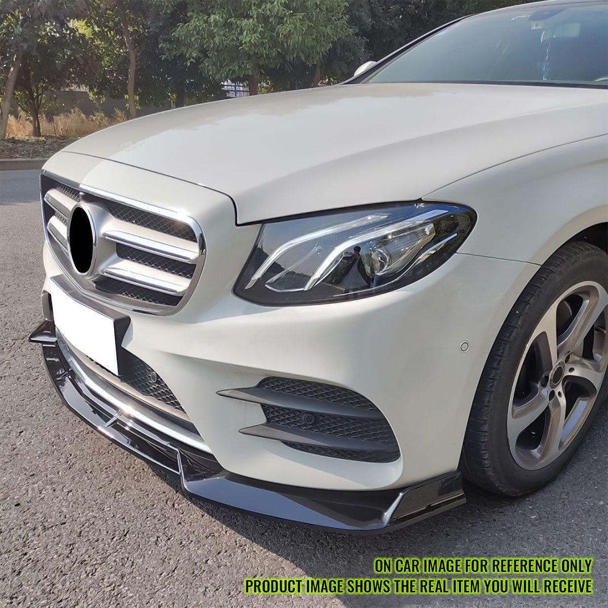 2017-2020 Benz W213 E-Class B Style Front Lip PP