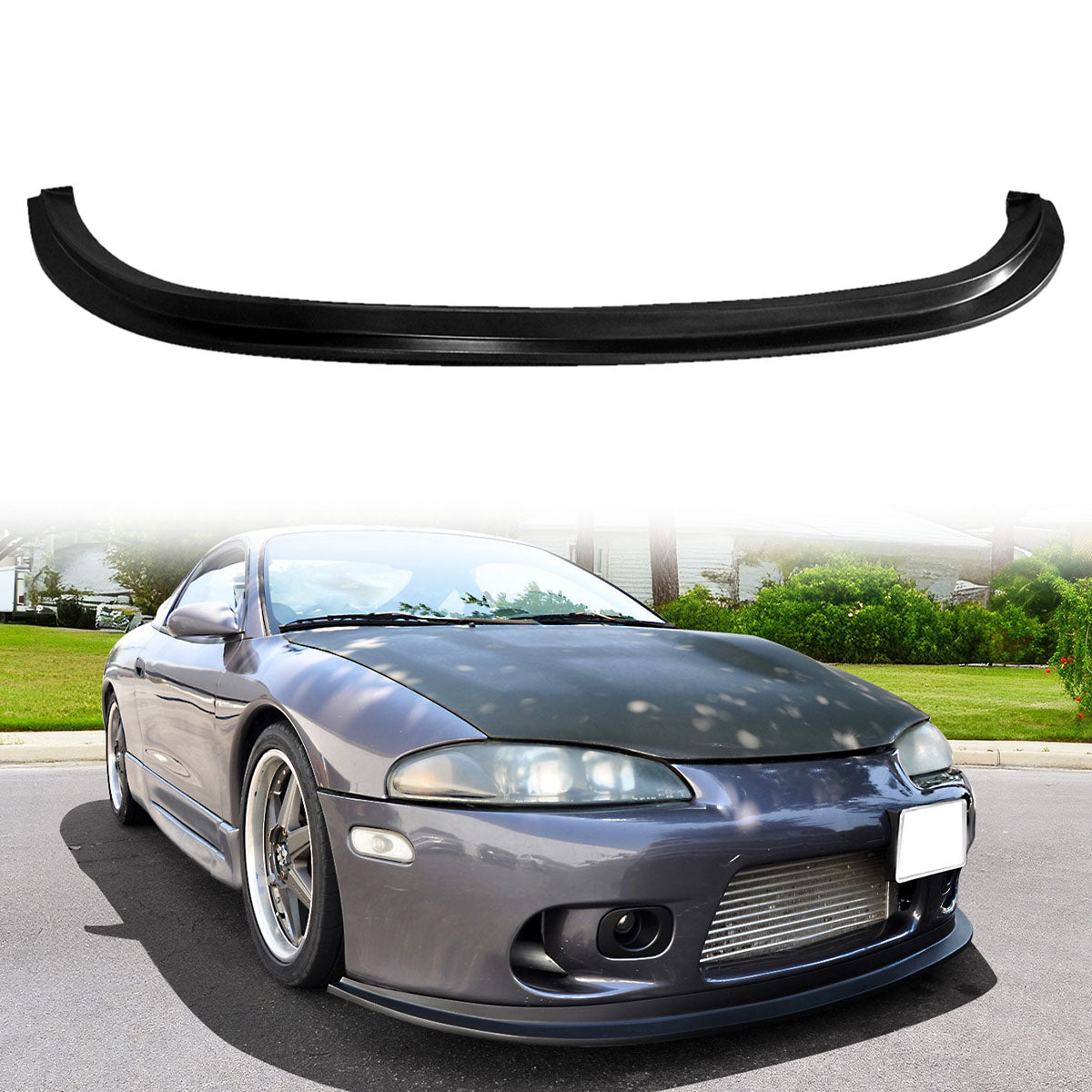 1997-1999 Mitsubishi Eclipse DS Style Aero One Front Bumper Lip PU