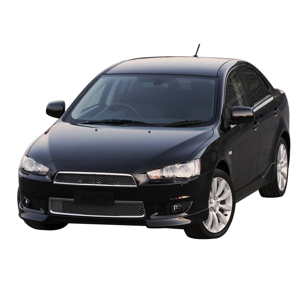 2008-2015 Mitsubishi Lancer OE PP Front Lip Splitter #CMH18036 Gray