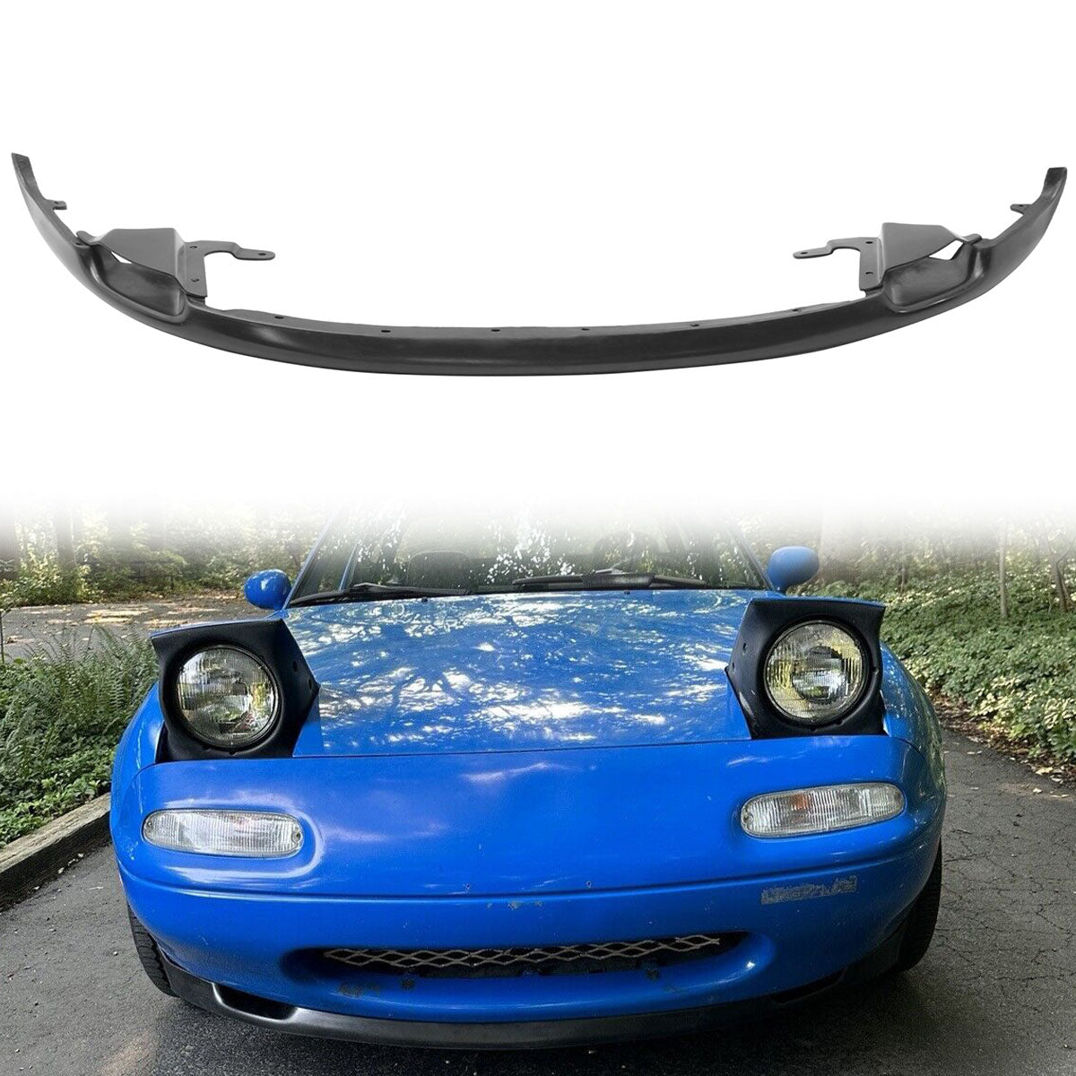 1990-1997 Mazda Miata MX5 2Dr Convertible Front Bumper Lip Spoiler