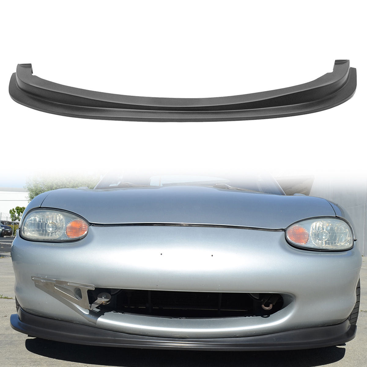 1999-2000 Mazda Miata MX-5 DS Style Front Lip Splitter Spoiler PU