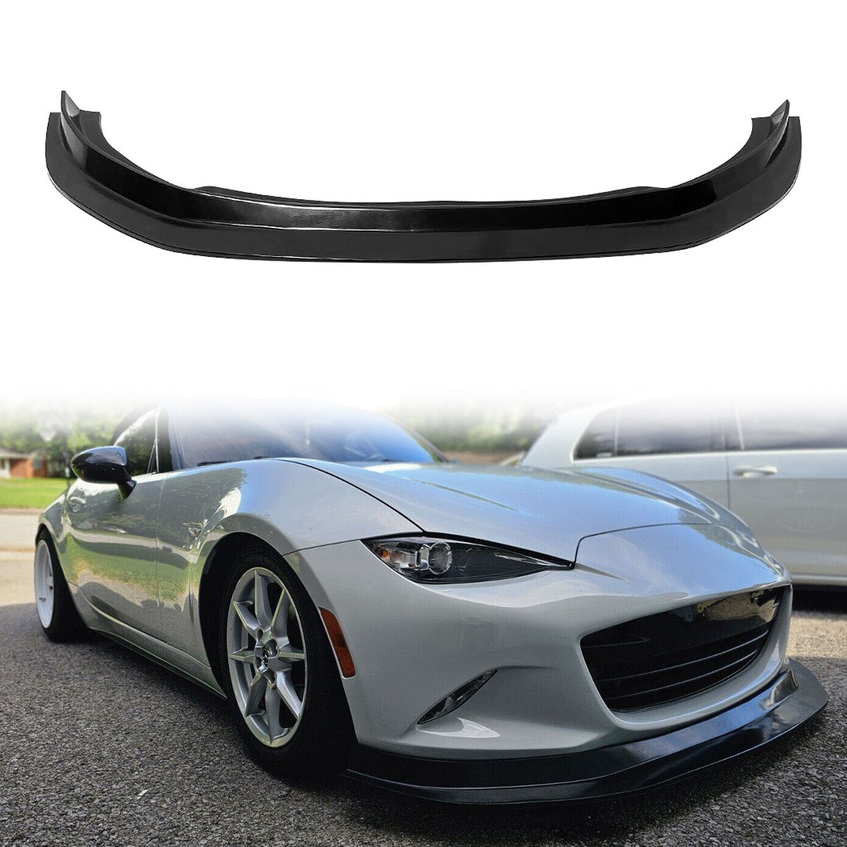 2016-2021 Mazda MX-5 Miata Unpainted Front Bumper Lip Guard MDA Style