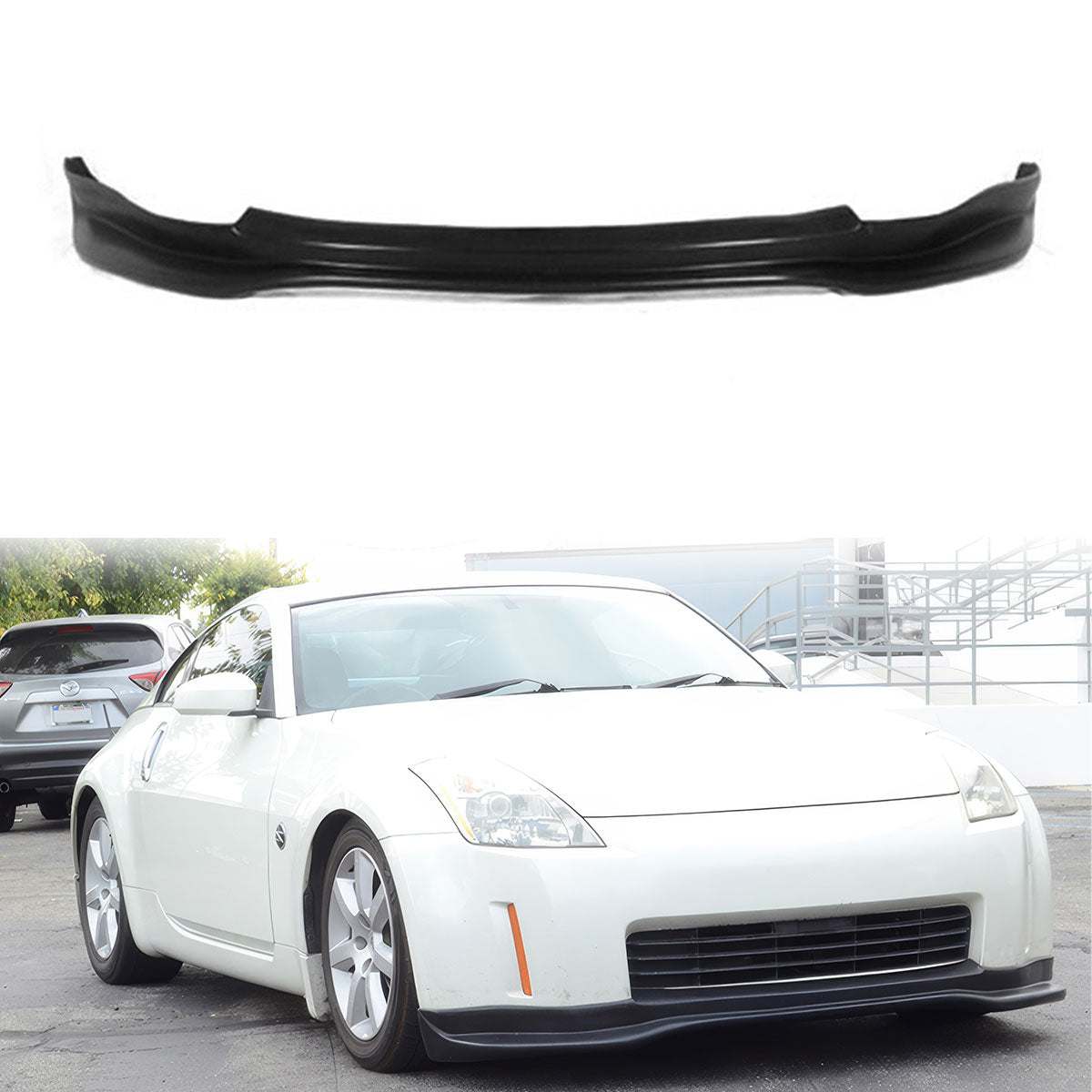Fits 03-05 Nissan Fairlady Z Z33 350Z 2Dr JDM GT Front Bumper Lip - PU