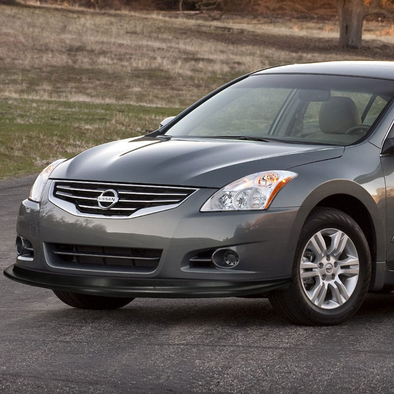 2010-2013 Nissan Altima MDA Style Unpainted Black Front Bumper Lip PU