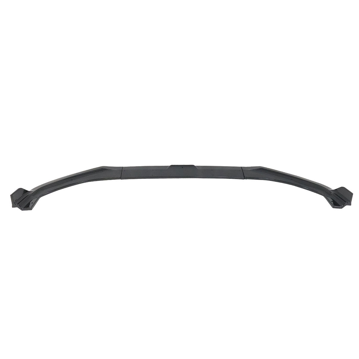 2016-2018 Nissan Maxima Unpainted Black Front Bumper Lip Splitter PU
