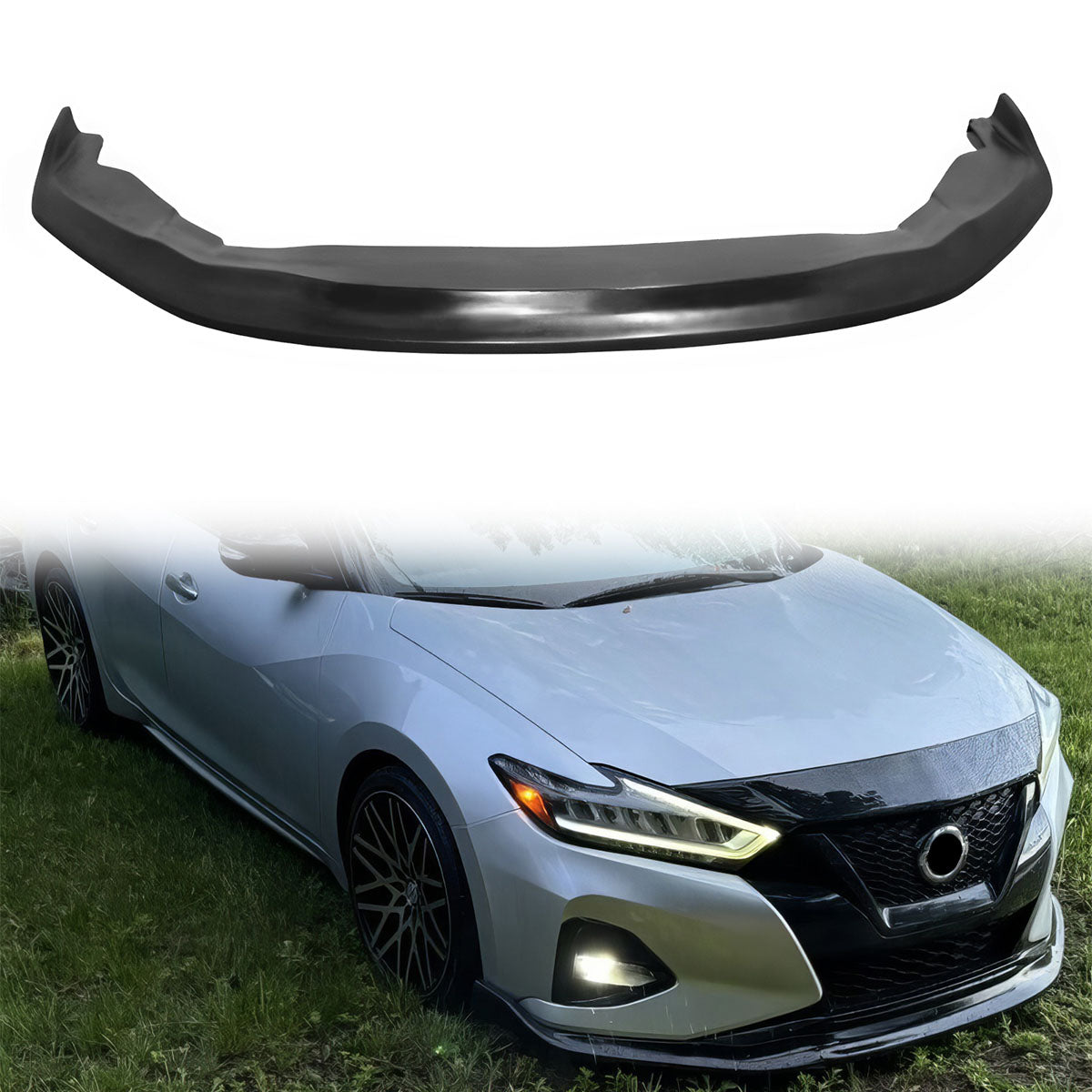 2019-2023 Nissan Maxima IK CS Unpainted Front Spoiler Splitter PU
