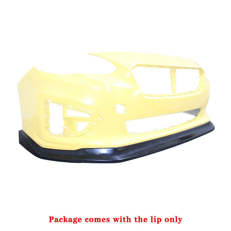 2017-2019 Subaru Impreza CS Style Front Bumper Lip Chin Unpainted PU