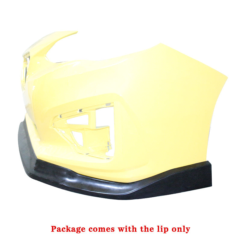 2017-2019 Subaru Impreza CS Style Front Bumper Lip Chin Unpainted PU