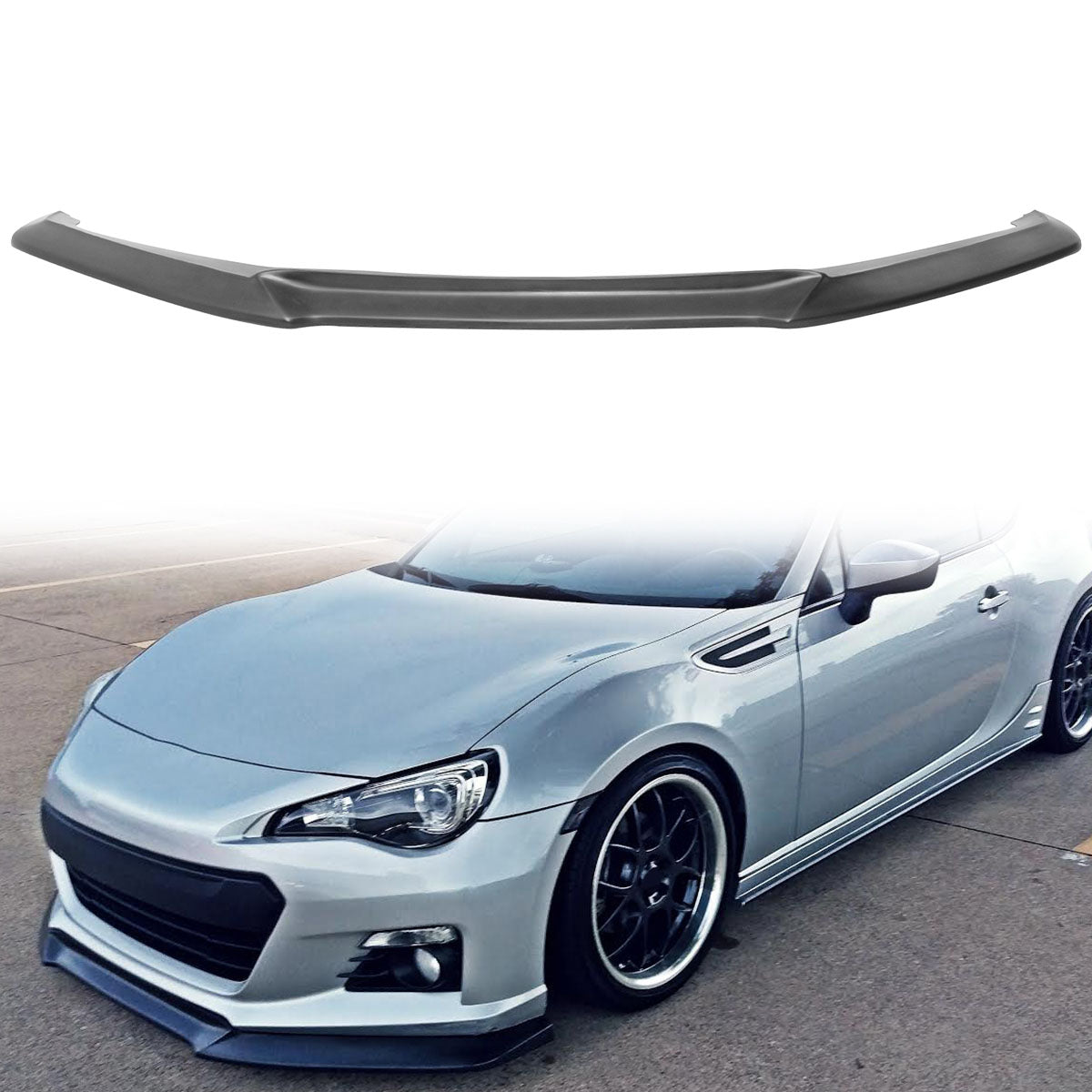 2013-2016 Subaru BRZ GT Style Front Bumper Lip Under Chin Spoiler PU